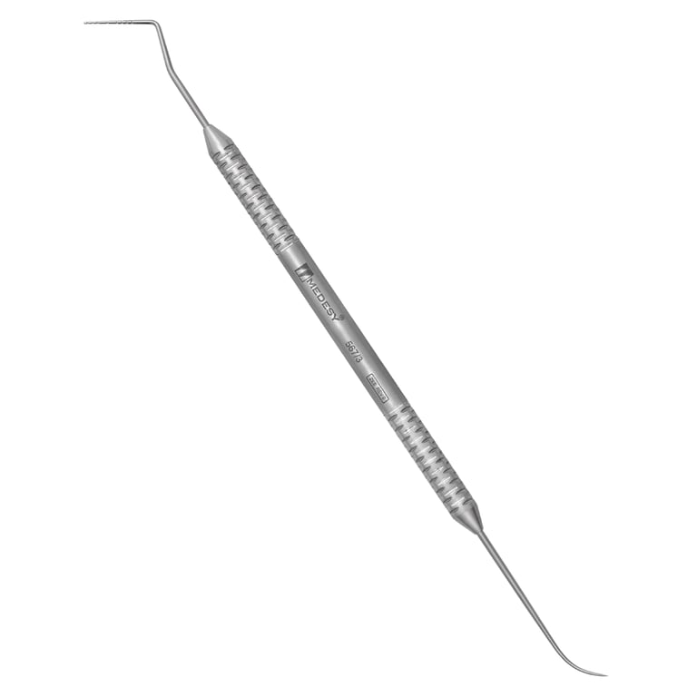 Medesy 567/3 Williams Stainless Steel Probe - Explore No. 3, 1-2-3-5-7-8-9-10mm Markings, 1/Pk
