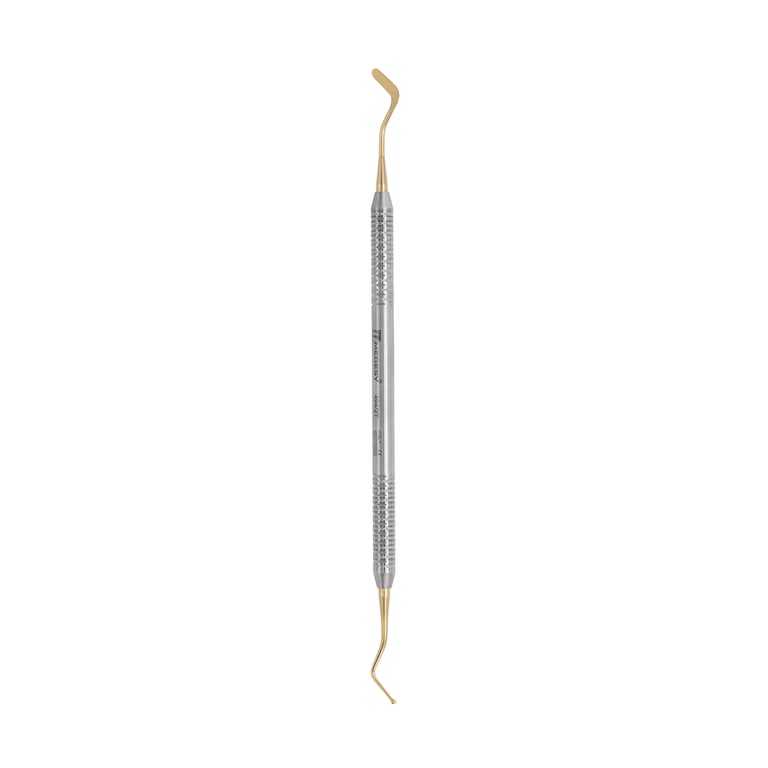 Medesy 494/2T Titanium Coated Goldstein Stainless Steel Double-End Plastic Filling Instrument