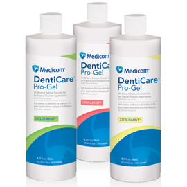 DentiCare Pro-Gel 60 second Fluoride Gel - RASPBE