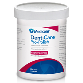 DentiCare Pro-Polish Medium Mint Prophy Paste with Fluoride, 12 oz. Jar