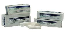 Medicom 4" x 4" 4 ply Non-Woven Non-Sterile Sponges, Soft Viscose/Poly Blend, Case