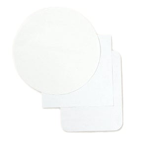 Medicom 9" x 13.5" Midwest "E" -White Heavyweight Paper Tray Cover, Box of 1000