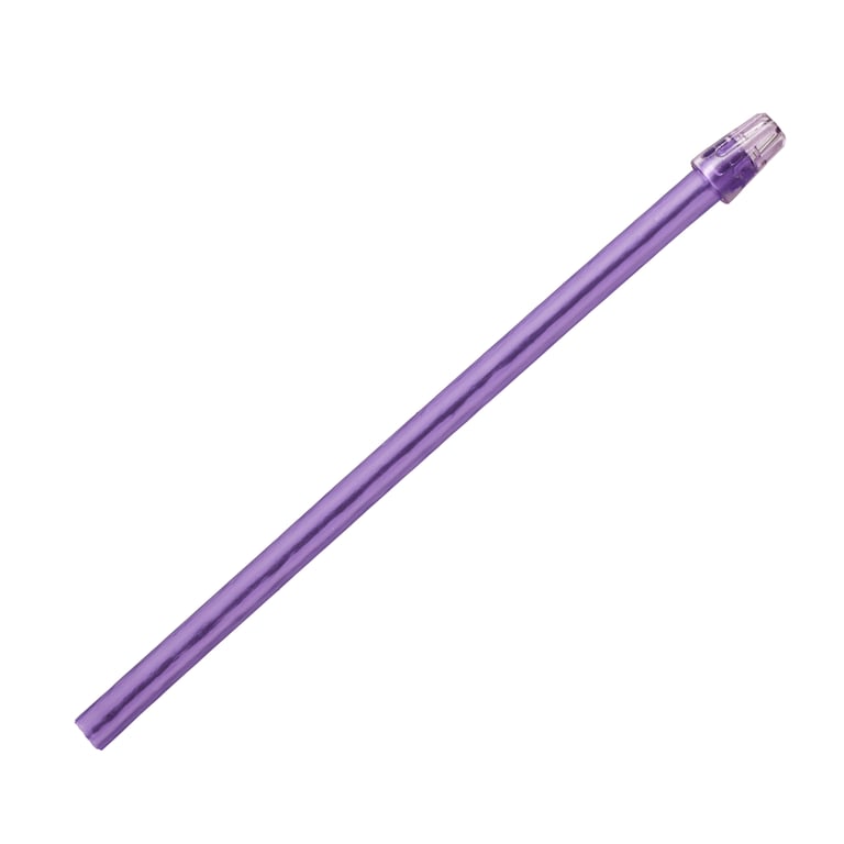 SafeBasics 6" Saliva Ejectors Clear Lavender w/ Lavender Tip 105/Pk. Easily shapes and maintains