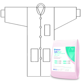 SafeWear High Performance Lab Coat - Pretty Pink 