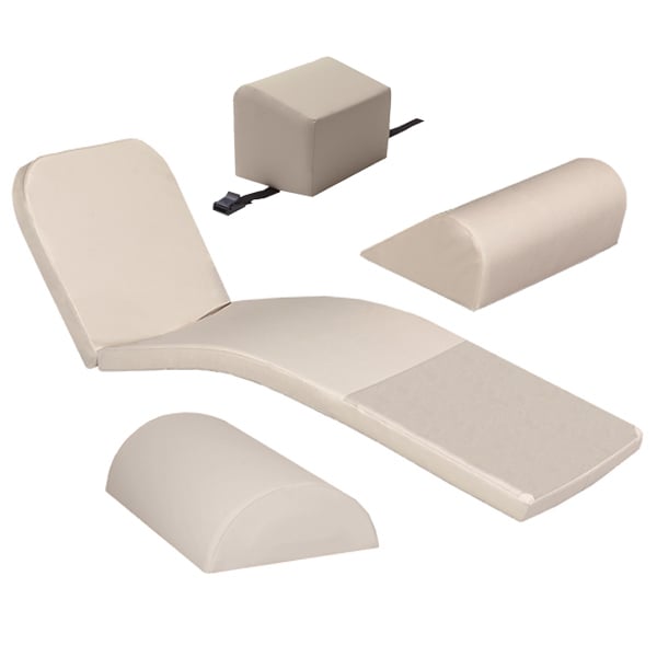 MediPosture Classic Dental Chair Overlay System, Beige, Single System. Includes: 6" geriatric