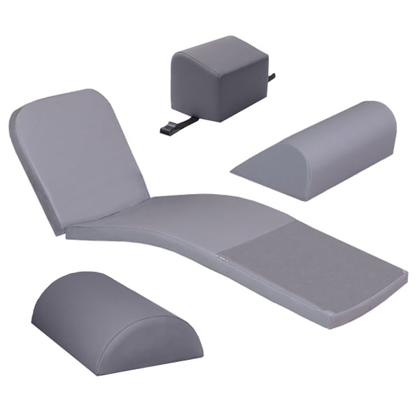 MediPosture ICORE Dental Chair Four-Piece Overlay System, Gray, Single System (MDC703S-MDI303)