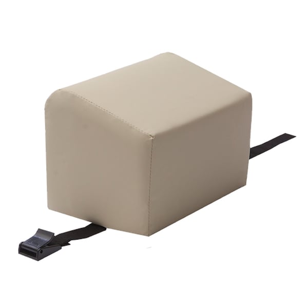 MediPosture 6" Classic Geriatric Dental Headrest Cushion, Adjustable Fit, Beige, Single Cushion