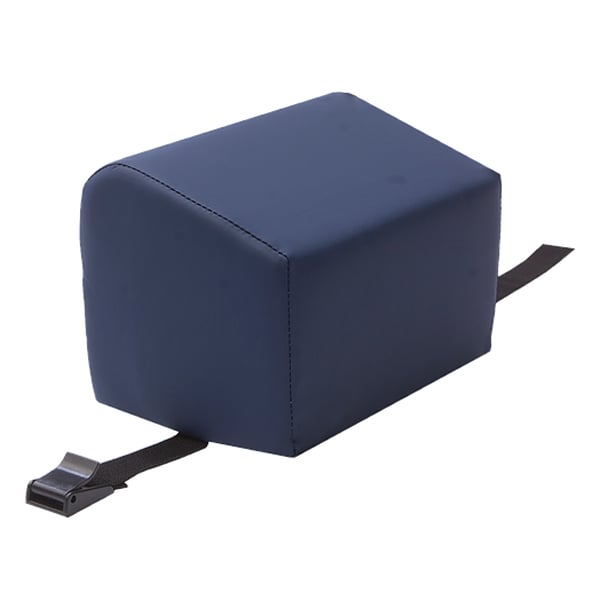 MediPosture 6" Classic Geriatric Dental Headrest Cushion, Adjustable Fit, Navy, Single Cushion