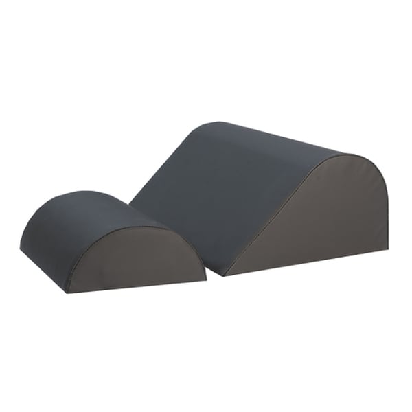 MediPosture Knee Lift with ICORE Memory Backrest, Black, Combo Pack. Effective combo to relieve