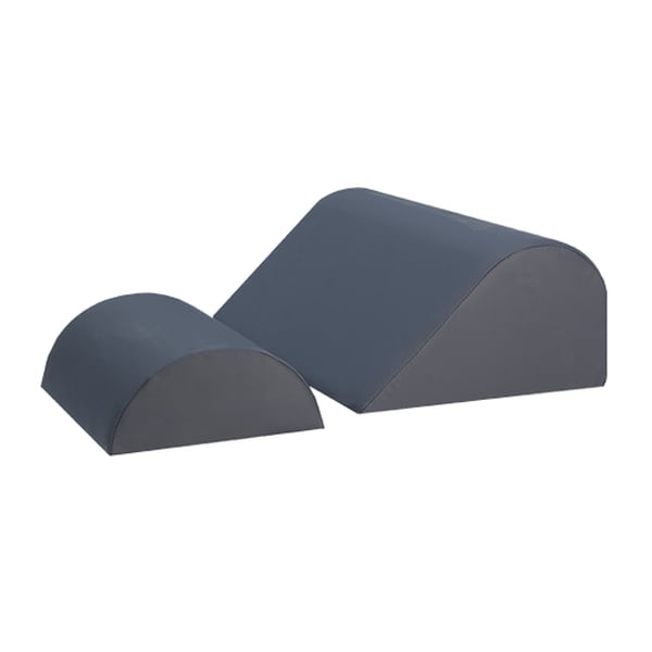 MediPosture Knee Lift with ICORE Memory Backrest, Navy, Combo Pack. Effective combo to relieve