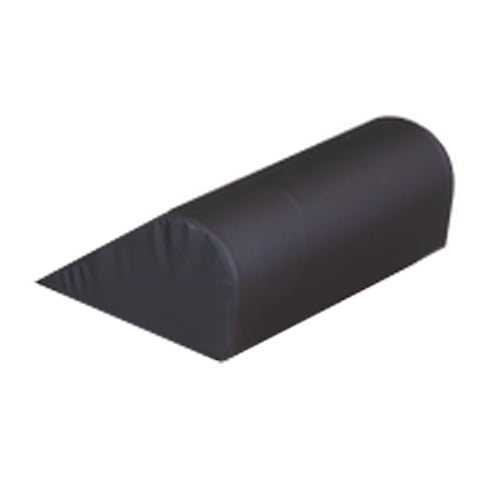 MediPosture Knee Lift Cushion, Black, Single Cushion. Measures: 18.5"L x 10.75"W x 6"H. Helps