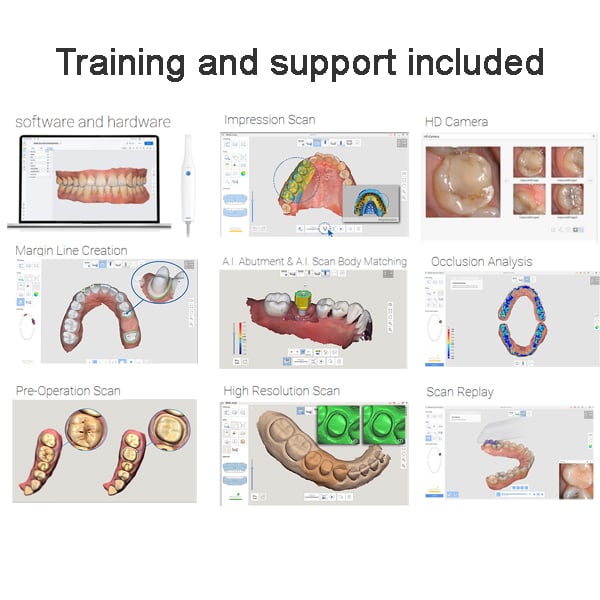 Medit i500 Intraoral Scanner. Fast, Powderless, High Accuracy Scans ...