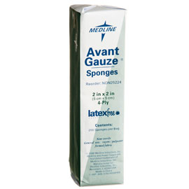 Avant Gauze 2" x 2" 4 Ply Non-Woven Non-Sterile S