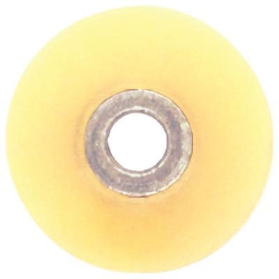 Meisinger Super Flexible Polishing Discs, 10mm, Super-Fine, Yellow. 100/Pkg