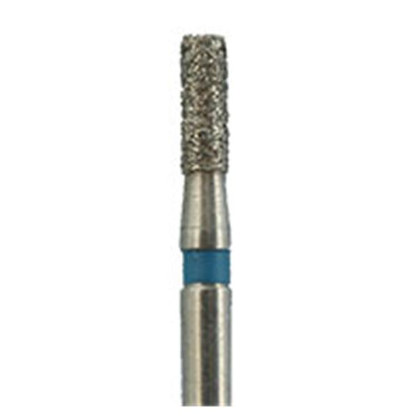 Meisinger FG #841.016, Medium, Flat End Cylinder Multi Use Diamond Bur,5/Pk. ISO 806 314 157 524