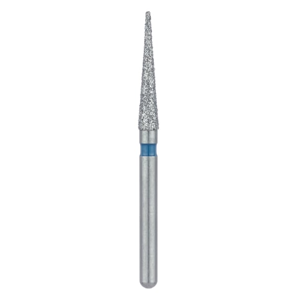 Meisinger FG 859.018 Medium Needle Diamond Bur, 5/Pk. 1.8mm