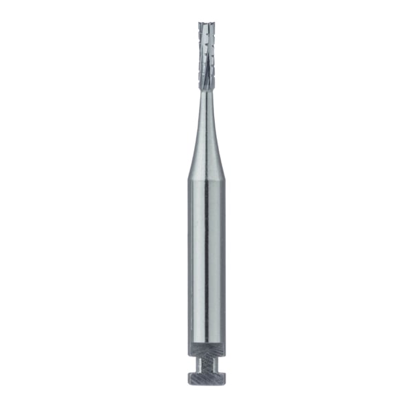 Meisinger RA #557 Straight Fissure Cross Cut Carbide Bur, 5/Pk. 1.0mm Diameter