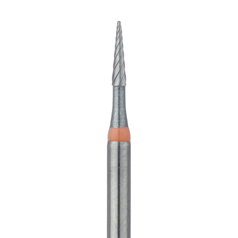 Meisinger FG #0133.010 Fine, Pointed Taper, 8 Blade Trimming and Finishing Carbide Bur, 5/Pk. Head