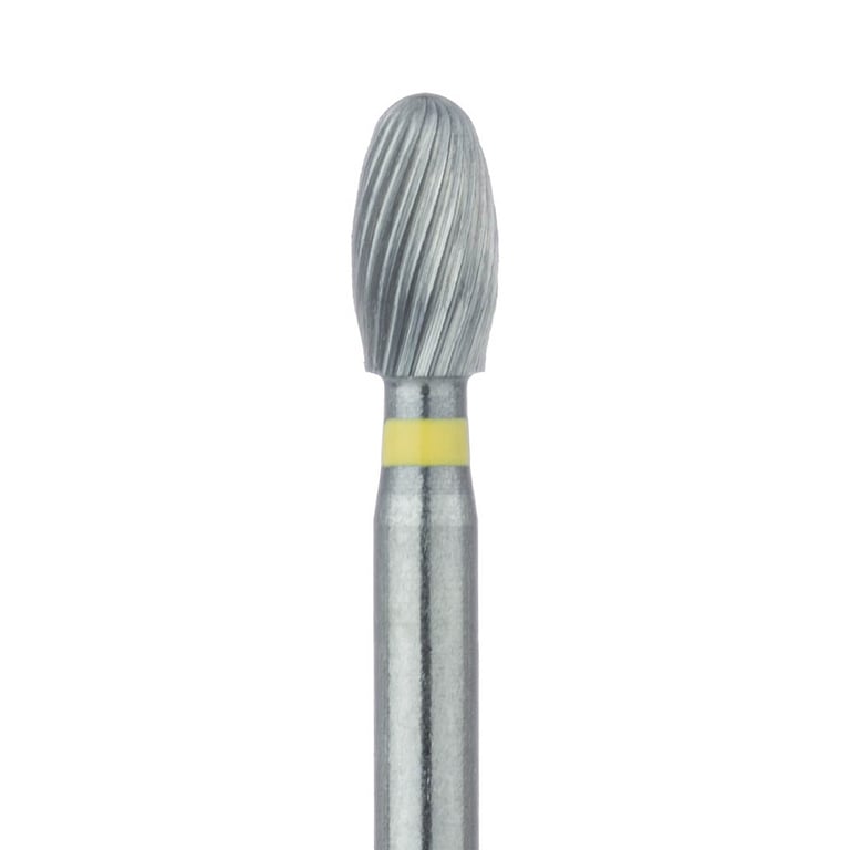 Meisinger FG #379F.023 Football Shaped, Trimming and Finishing Carbide Bur, 5/Pk. Extra fine, head