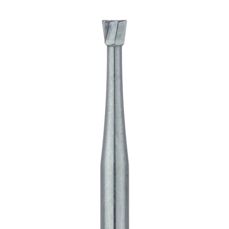 Meisinger FG #HM2.014 Inverted Cone, Operative Carbide Burs, 5/Pk. Head size 1.4mm Ø, working