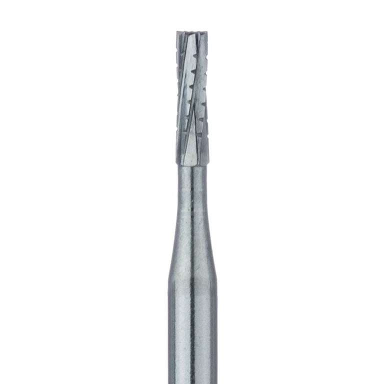 Meisinger SS #HM31.010 Straight Fissure Crosscut, Operative Carbide Burs, 5/Pk. Head size 1mm Ø