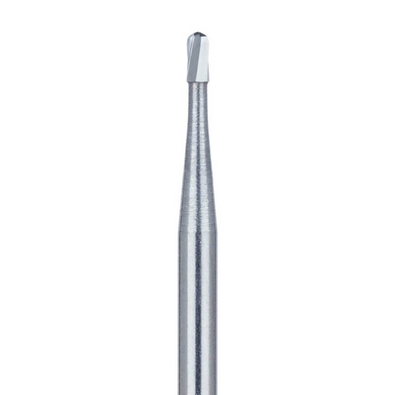 Meisinger FG #HM7.008 Pear Shaped, Operative Carbide Burs, 5/Pk. Head size 0.8mm Ø, working length