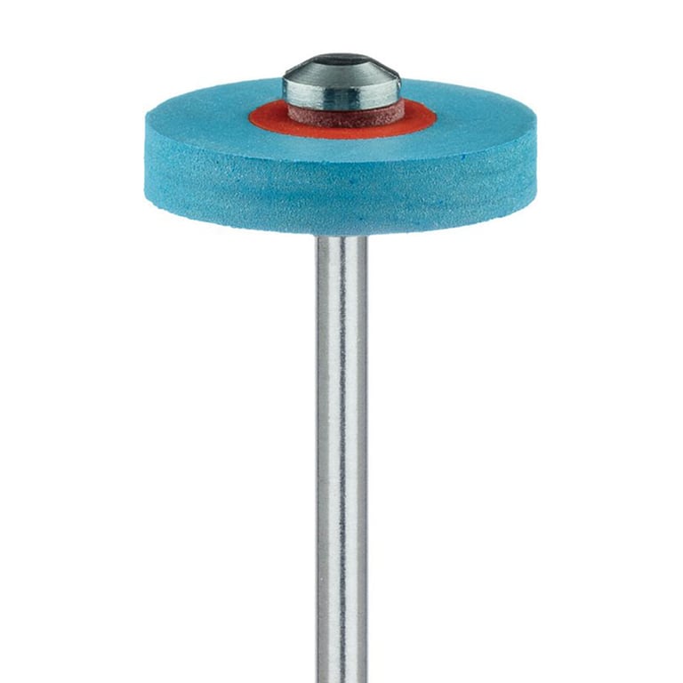 Meisinger HP #DCA06.170 Pre-Polish, Wheel Shaped, Polisher, Blue, 1/Pk. Head size 17mm Ø, working
