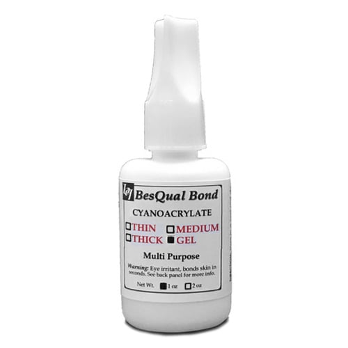 BesQual Adhesive (Cyanoacrylates) Gel, industrial type for broken