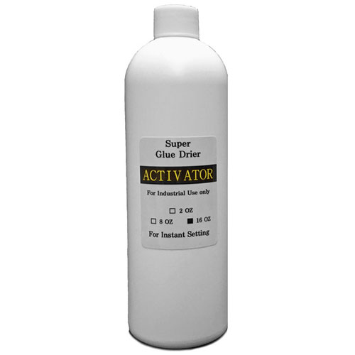 BesQual Activator (Glue Dryer) Instantly dries the glue. 16 oz refill