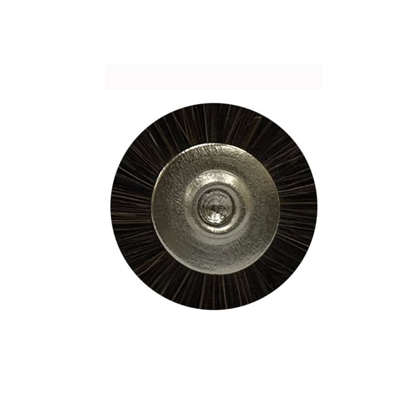 BesQual HP Mounted Bristle Brushes, #09 Extra Stiff, 12/Pk. Ideal for cleaning and polishing