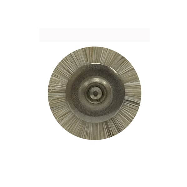BesQual HP Mounted Bristle Brushes, #09 Standard Stiff, 12/Pk. Ideal for cleaning and polishing