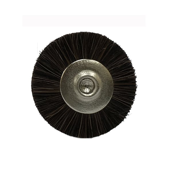 BesQual HP Mounted Bristle Brushes, #12 Extra Stiff, 12/Pk. Ideal for cleaning and polishing
