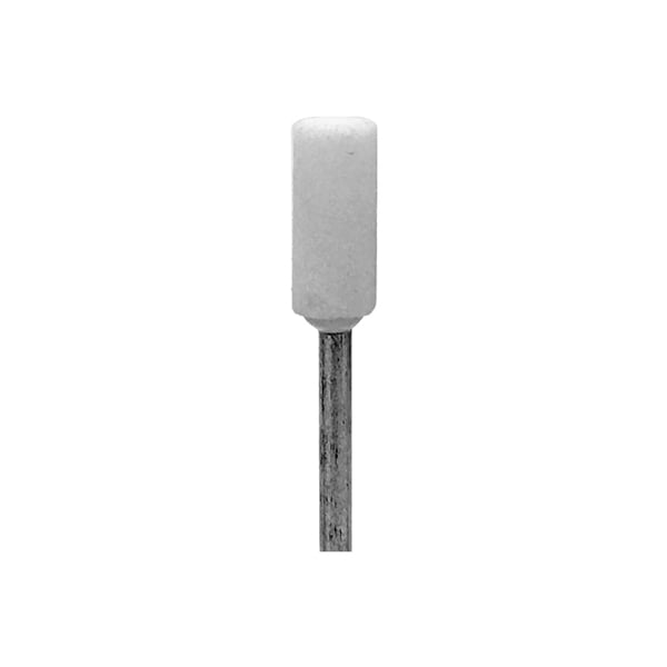 BesQual #39 White HP Mounted Grinding Stones, Small Barrel, Medium, 100/Pk. HP shank. Ideal
