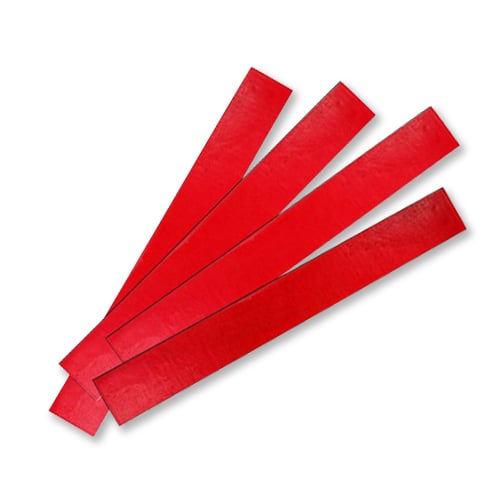 BesQual Boxing Wax - Red 12" x 1.50" x 0.06" (1/16), 5 Lb. To form box around impressions