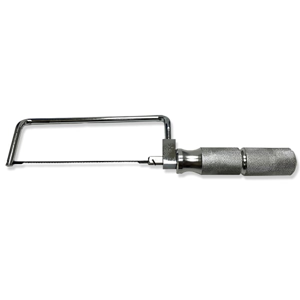 BesQual Offset Saw and Blade, 1 Set. Chrome plated steel frame with aluminum hand grip. Use