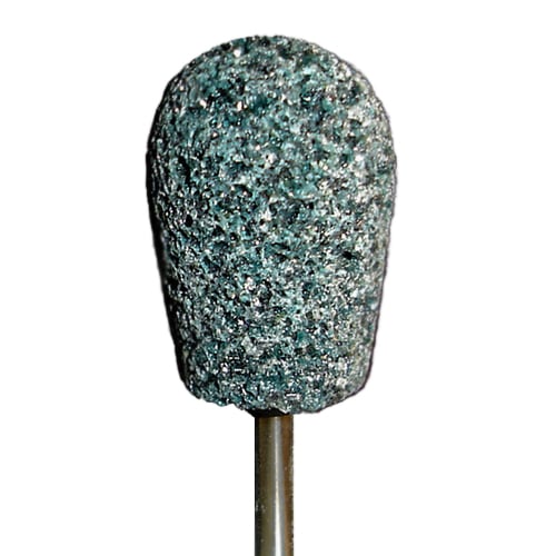 BesQual Blue HP Mounted Abrasive Point BAP-11 Medium/Round End 10/Pk. Coarse, Ø14.50 x 18.50mm