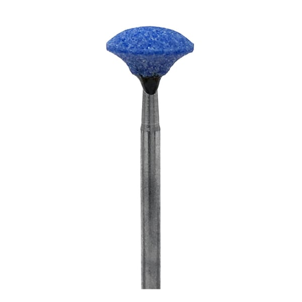 BesQual Blue HP Mounted Grinding Stone B070 - Knife Edge 100/Pk. Aluminum Oxide. Use for Chrome