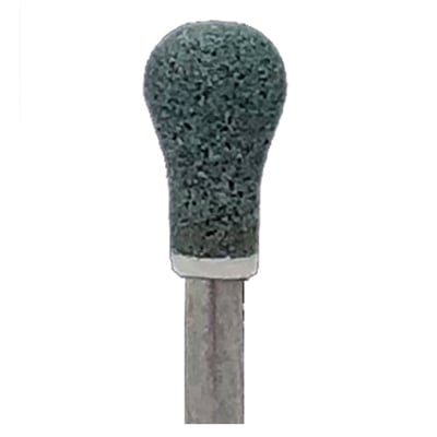 BesQual FG Shank Green Grinding Stone FG-RD1 (Round) 12/Pk. Silicone Carbide. Excellent Finishing