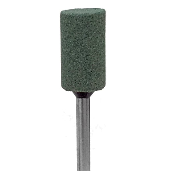 BesQual HP Green Mounted Grinding Stone G059 - Large Barrel 100/Pk. Excellent for fast contouring