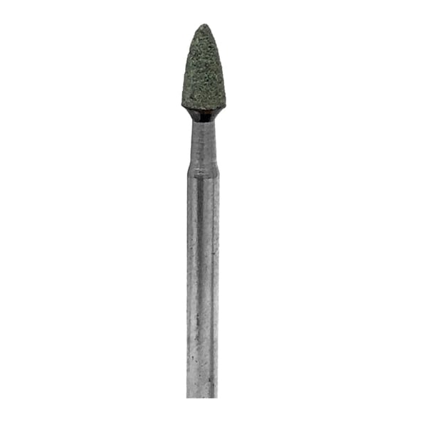 BesQual Green HP Mounted Grinding Stone G028 - Fl