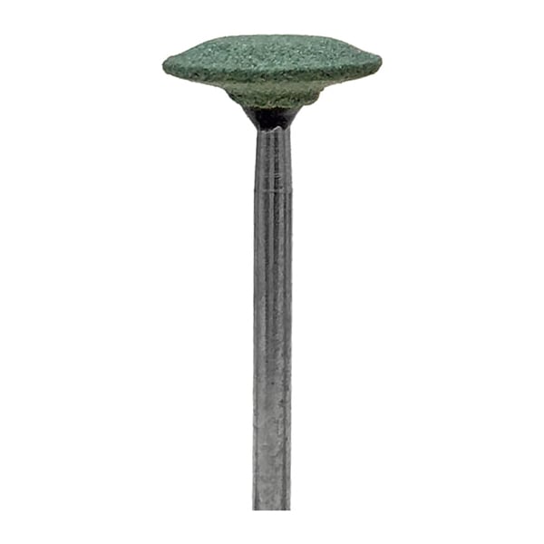 BesQual Green HP Mounted Grinding Stone G010 - Knife Edge 100/Pk. Excellent for fast contouring