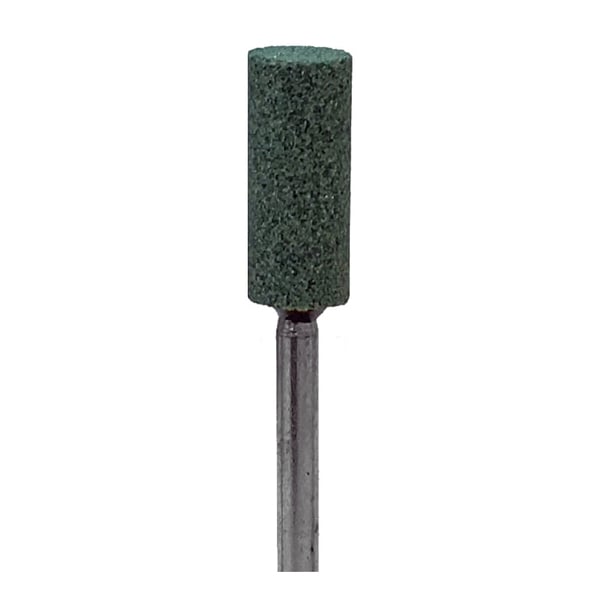BesQual Green HP Mounted Grinding Stone GO39 - Barrel 100/Pk. Excellent for fast contouring