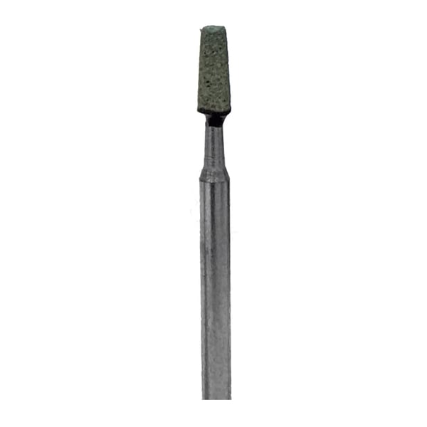 BesQual HP Green Mounted Grinding Stone G044 - Small Taper 100/Pk. Excellent for fast contouring