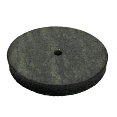 BesQual Unmounted Rubber Wheels, Square Edge - Gray, Fine 100/Pk. Silicon Carbide polisher wheel
