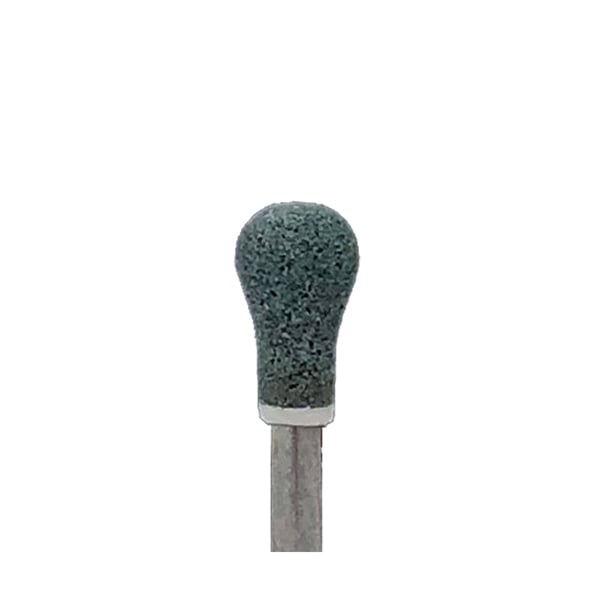 BesQual RA Shank Green Grinding Mounted Stone Silicone, Carbide RG-RD1 - Round 12/Pk. Excellent