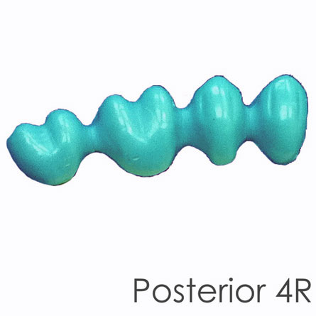 BesQual Pontic Wax - Posterior #4 Right, 12/Pk. Saves time, easy to carve and more efficient