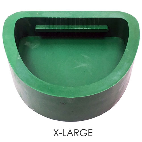 BesQual Green Rubber Base Formers Extra Large, 2/Pk Net32