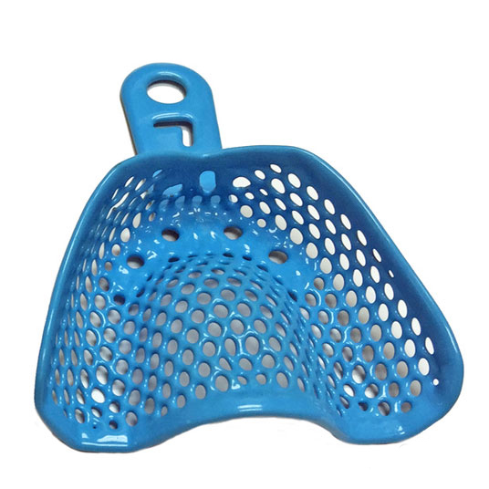 CTrays Resin Double Coated Impression Trays - Full (Large) Upper Arch, Blue 12/Pk. Large