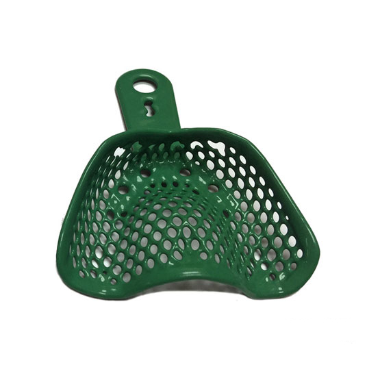 CTrays Resin Double Coated Impression Trays - Small Upper Arch, Green 12/Pk. Large