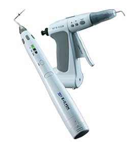 E&Q Cordless Gutta Percha Obturation System, Complete System. Contains: Gun & pen w/battery